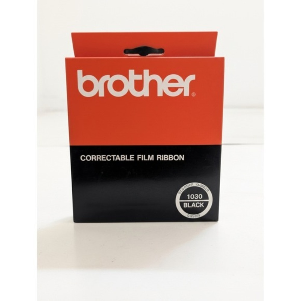 Brother 1030 Correctable Film Ribbon Black Typewriter Cartridge OEM New - 2 PACK